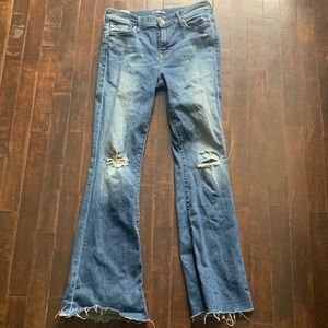 Mother demin flare jeans